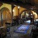 Green Dragon Pub, hobbit houses, hobbits, Lord of the Rings, Peter Jackson, New Zealand, North Island, trilogy, Hobbiton, sustainable design, timber furnishings, thatched roof
