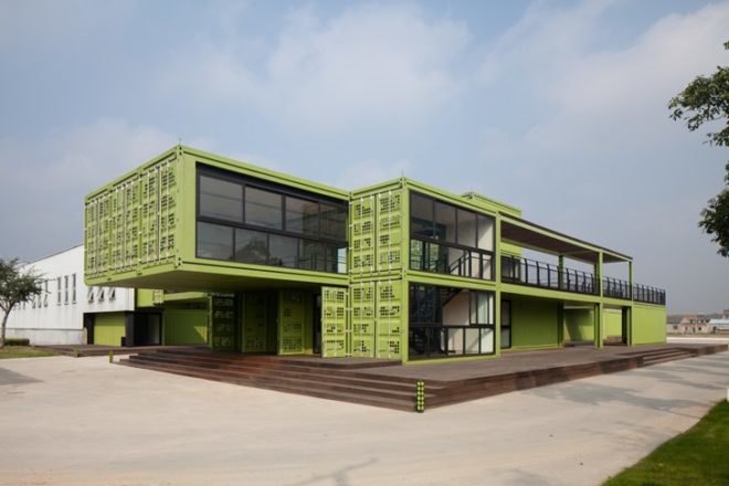 Tonys Farm, Playze, organic farm, shanghai, cargotecture, shipping containers, sustainable farming,