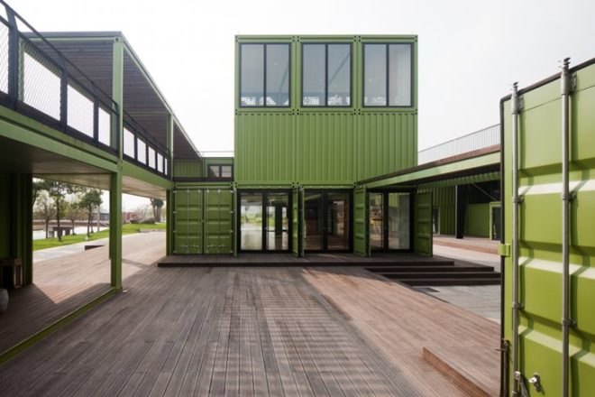 Tonys Farm, Playze, organic farm, shanghai, cargotecture, shipping containers, sustainable farming,