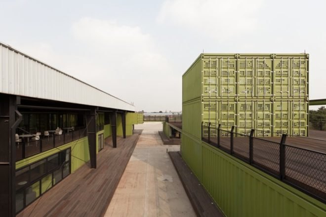 Tonys Farm, Playze, organic farm, shanghai, cargotecture, shipping containers, sustainable farming,