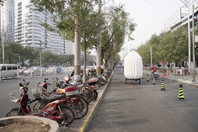 China, PAO, PIDO, People's Architecture Office, Tricycle House, Tricycle Garden, portable dwelling, off grid living, CNC router, polypropylene, tiny house, green design, sustainable design, eco-design