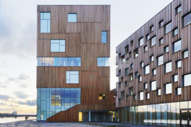 Umeå Art Museum, Umeå University, Henning Larsen Architects, Swedish architecture, museum design, daylit spaces, exhibition spaces, museum building, university campus design