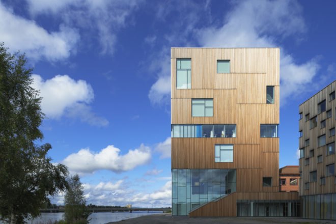 Umeå Art Museum, Umeå University, Henning Larsen Architects, Swedish architecture, museum design, daylit spaces, exhibition spaces, museum building, university campus design