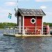 green design, eco design, sustainable design, Utter Inn, Vasteras, Stockholm, private island, floating island, unusual hotel, submerged hotel, underwater hotel