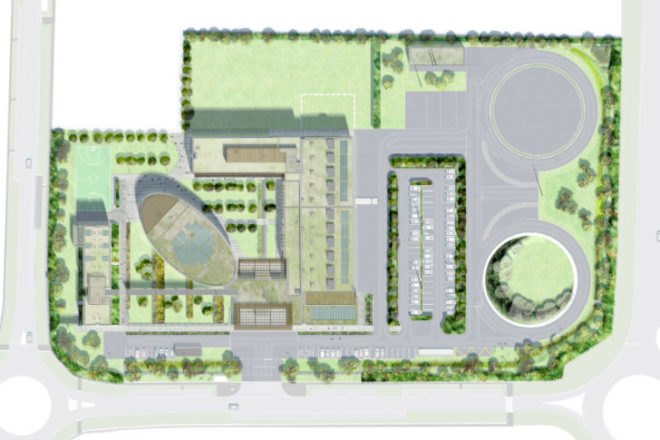 Veolia Environnement Centre-Est, Arte Charpentier Architectes, sustainable campus, training centre, green building, veolia environnement