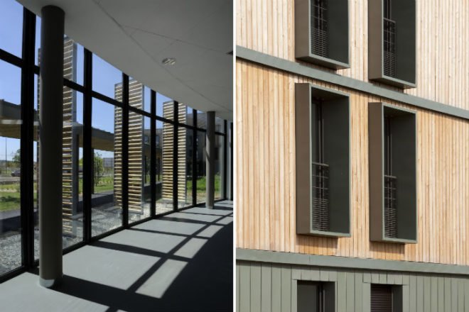 Veolia Environnement Centre-Est, Arte Charpentier Architectes, sustainable campus, training centre, green building, veolia environnement