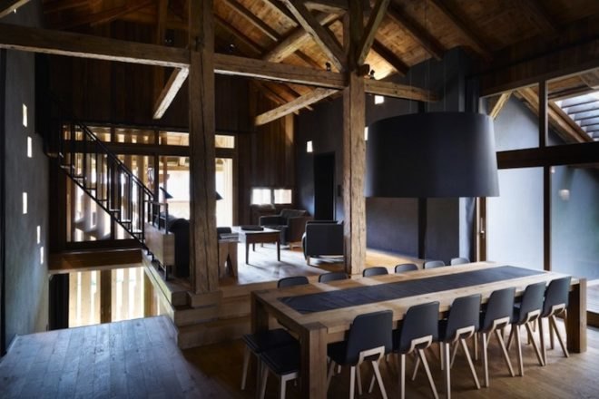 Villa Solaire, JKA, JUGA, alpine, farmhouse, sustainable renovation, vernacular architecture, daylighting, craftsman, recycled materials, sustainable design, eco-design, green design, France