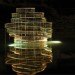 Water Carrier, Elise Morin, reclaimed test tubes, eco art, slovakia, water issues, art installation