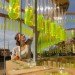 Water Carrier, Elise Morin, reclaimed test tubes, eco art, slovakia, water issues, art installation