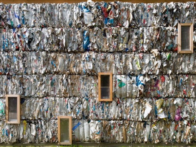 dratz&dratz architekten, ben dratz, daniel dratz, paper house, recycled paper, bales, essen, germany