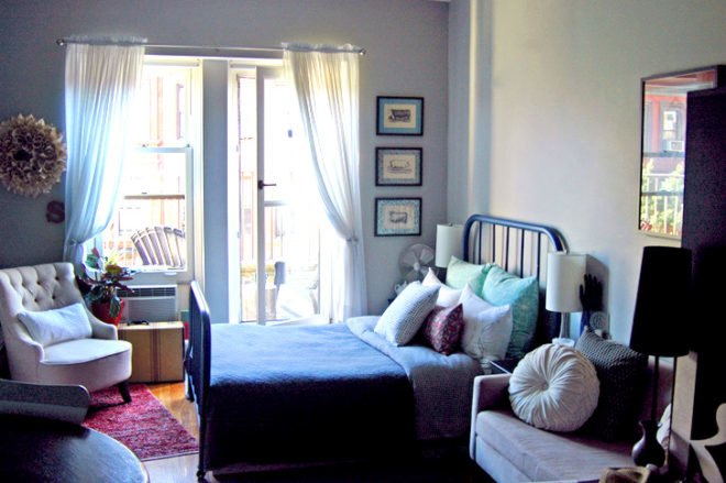 green design, eco design, sustainable design, Michelle Konar, Upper West Side, SPACEStv, Olgilvy, small living, minimal living, small space living