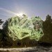 Light Projections, Javier Riera, light installations, sustainable artwork, green art, light art, eco interventions