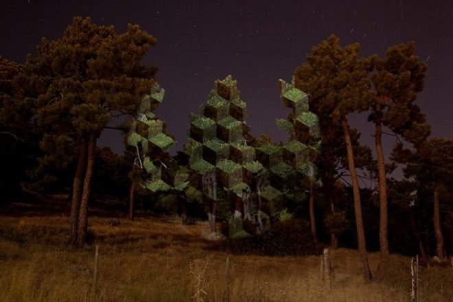 Light Projections, Javier Riera, light installations, sustainable artwork, green art, light art, eco interventionsLight Projections, Javier Riera, light installations, sustainable artwork, green art, light art, eco interventions