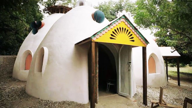 Konbit Shelter, Haiti, earth bag structure, super adobe, disaster proof design, disaster recovery, affordable housing,