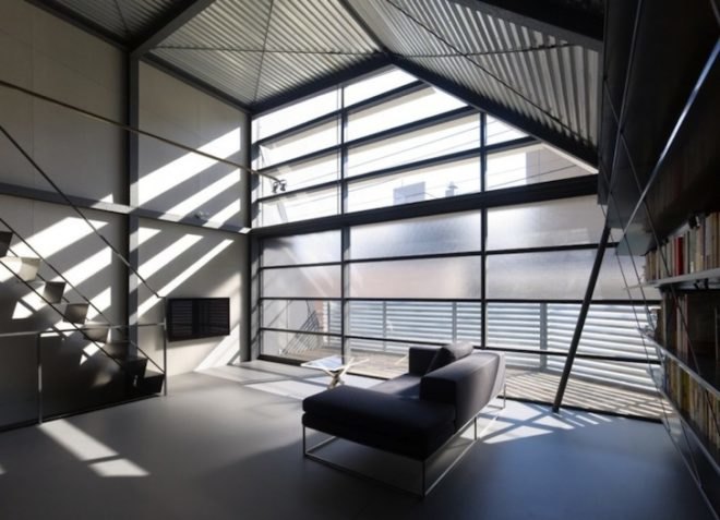 daylighting, solar orientation, Keiji Ashizawa, Japanese design, urban housing, urban design, sustainable design, Mishima House, Keiji Ashizawa, Japan, steel-framed home,
