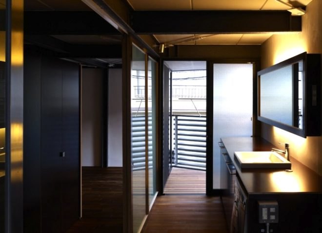 daylighting, solar orientation, Keiji Ashizawa, Japanese design, urban housing, urban design, sustainable design, Mishima House, Keiji Ashizawa, Japan, steel-framed home,