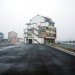 nail house, urban redevelopment, house in road, road built around house, Luo Baogen, Zhejiang province