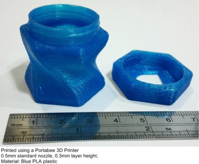 portabee, portable 3d printer, 3d printer, sustainable design, green design, diy design, inexpensive 3d printer, cheap 3d printer, affordable 3d printer, 3d printing, fused depositation 3d printer
