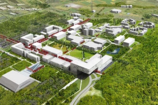 $85million livingston campus redevelopment, student housing, conference center, hotel, our rutgers our future, passive solar design, daylighting, low water-use plumbing fixtures, solar farm on livingston campus, business library, executive education center, global financial center, rutgers univeristy business school, livingston campus, piscataway new jersey, TEN Arquitectos, five academic departments and research centers,