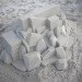 calvin seibert, geometric sandcastle, sand, beach, abstract, geometric