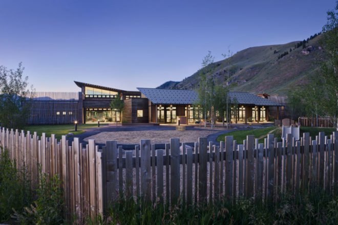 Teton County Children’s Learning Center, Ward+ Blake Architects, D.W. Arthur Associates Architecture, Jackson, Wyoming, LEED Gold, green roof, geothermal, daylight,