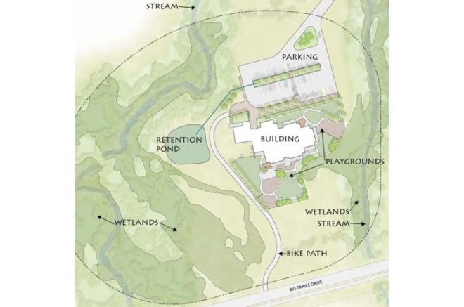 Teton County Children’s Learning Center, Ward+ Blake Architects, D.W. Arthur Associates Architecture, Jackson, Wyoming, LEED Gold, green roof, geothermal, daylight,