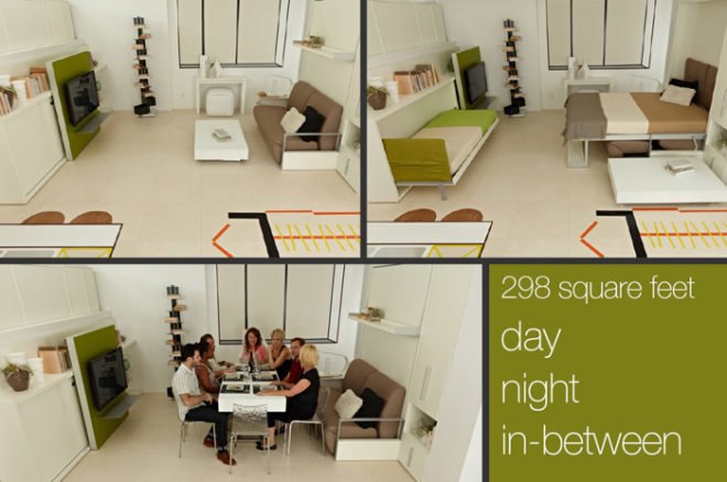 small living, tiny apartment, eco design, museum of the city of new york, micro apartment, tiny apartment, micro apartments, tiny nyc apartment, nyc apartments, tiny living, tiny home, tiny homes, sustainable design, adapt nyc, small space living, small spaces, making room exhibit, making room New Models for Housing New Yorkers, clei, resource furniture, transforming furniture