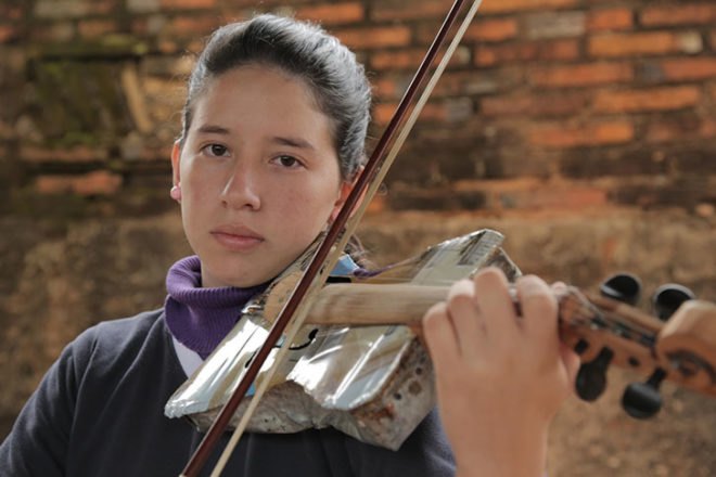 Landfill Harmonic, The Recycled Orchestra, Graham Townsley, reclaimed materials, recycled instruments, cateura, paraguay, sustainability, landfill art, landfill redesign,