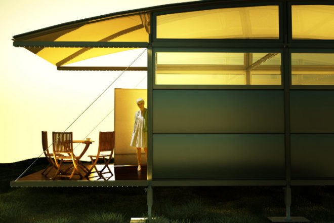 AbleNook Prototype, ablenook, modular dwelling, disaster relief, humanitarian relief, prefab shelter, emergency shelter