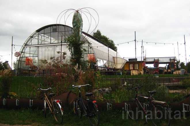 Architecture, Sustainable Food, Recycled Materials, NDSM, amsterdam, Noorderlicht Café, centraal station, restaurant, shelter, Architecture, sustainable Food, Recycled Materials,