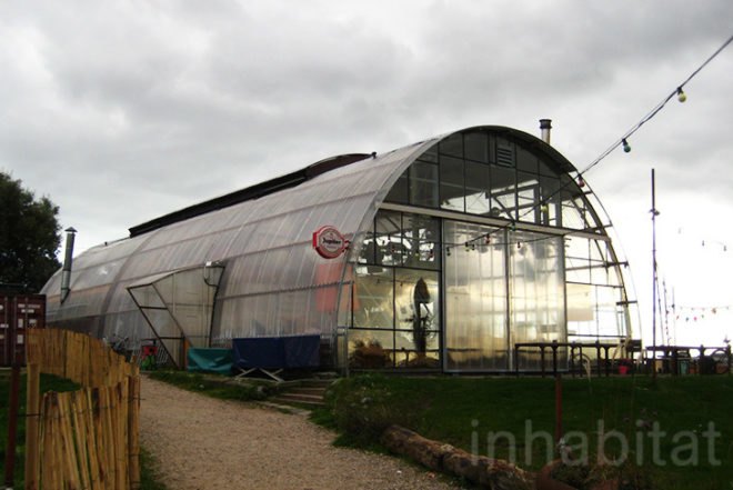 Architecture, Sustainable Food, Recycled Materials, NDSM, amsterdam, Noorderlicht Café, centraal station, restaurant, shelter, Architecture, sustainable Food, Recycled Materials,