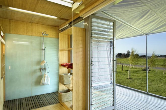 Atelier Workshop, Port-A-Bach, tiny home, recycled container, Architecture, energy efficiency, Recycled Materials, wheeled container