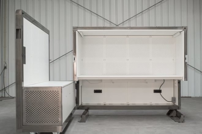 BEEBOX Mobile Office, buro beehive, co-working, mobile office pod, mobile workspace, amsterdam