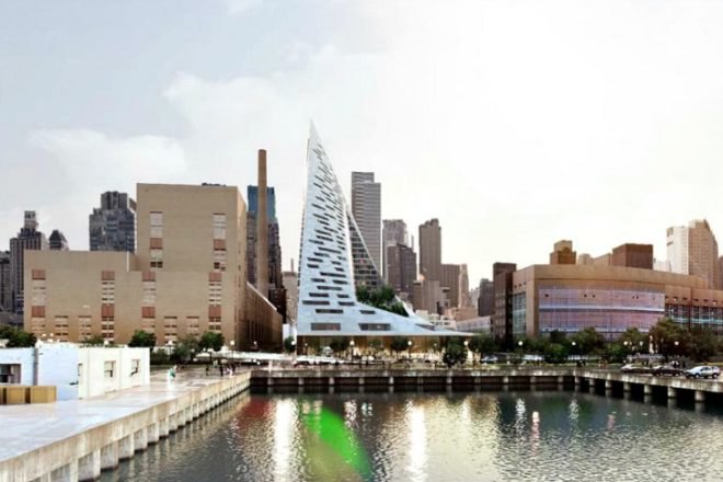 green design, eco design, sustainable design, Bjarke Ingels Group, Durst Organization, West 57th Street Pyramid, Affordable housing New York, Amanda Burden, Hudson River Development, pyramid building