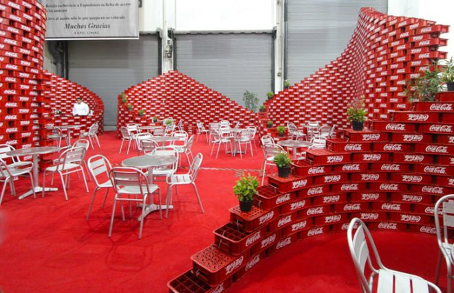 The Upcycling Pavilion, BNKR Arquitectura, Bunker Arquitectura, Esteben Suarez, Expo CIHAC, Coca-Cola