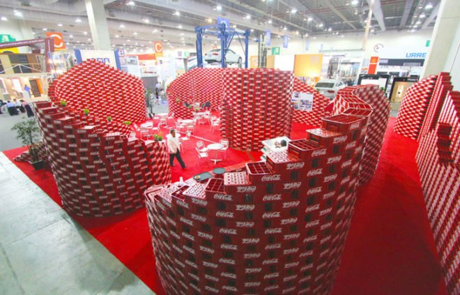 The Upcycling Pavilion, BNKR Arquitectura, Bunker Arquitectura, Esteben Suarez, Expo CIHAC, Coca-Cola