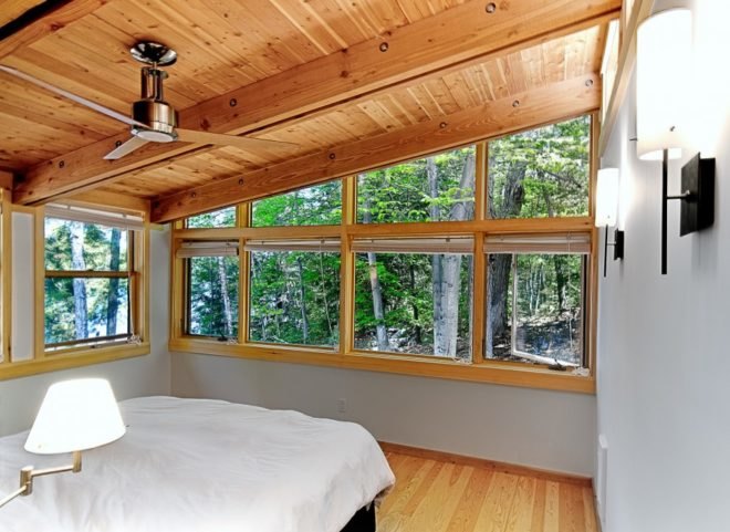Bala Park Island, Altius Architecture, ontario, eco cabin, green cabin, eco home, green home
