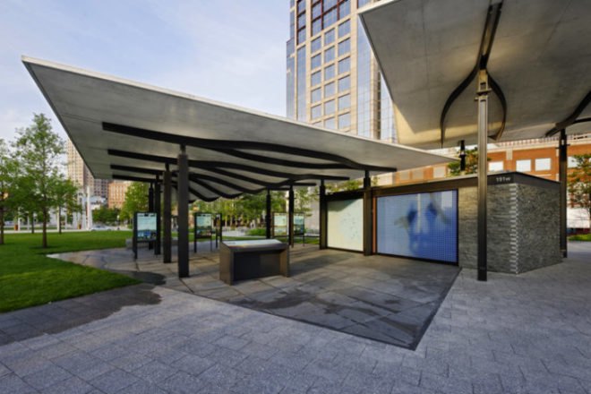 Boston Harbour Islands Pavilion, Utile, boston, boston harbor islands, rainwater collection, digital fabrication, pavilion