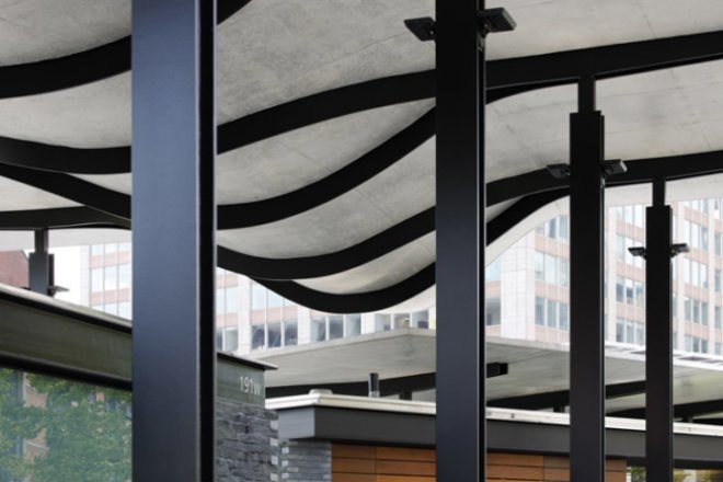 Boston Harbour Islands Pavilion, Utile, boston, boston harbor islands, rainwater collection, digital fabrication, pavilion