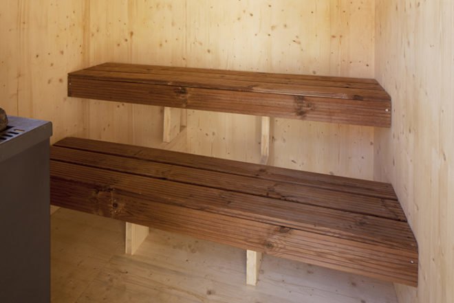 Bureau A, sauna, Geneva, Swiss design, Jeremie Gindre , factory roof, wooden shelter, shed, Architecture, Zero energy