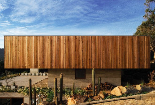 Elton + Léniz, Casa el Pangue, leveled residence, tiered house, sustainable design, eco architecture, green design