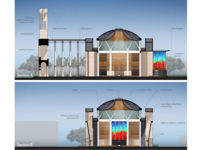 Cathedral of Our Lady of the Assumption, Cathédrale Notre Dame de l’Assomption, SCF Arquitectos, haiti, haiti earthquake, port-au-prince, cathedral restoration, cathedral renovation