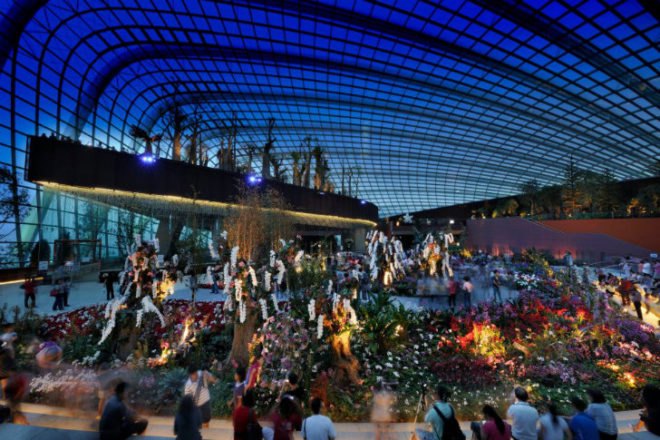 Cooled Conservatories, Wilkinson Eyre, gardens by the bay, greenhouse, landscape architecture, eco greenhouse, singapore