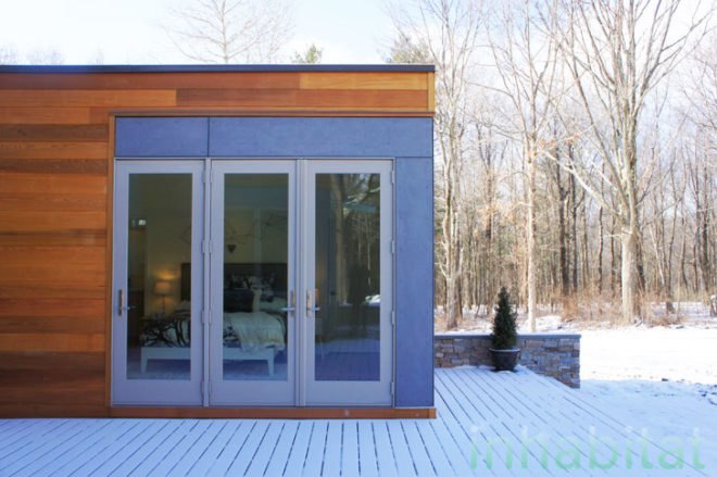 blu homes, breezehouse, Breeze house, Michelle Kaufmann, Kaufmann designs, green prefab, Copake, upstate new york, home, prefab homes nyc, leed prefabs, modular home, green architecture, green design, prefabricated homes, prefabricated housing, modern prefabs, california architecture, new york architecture, blue homes breezehouse