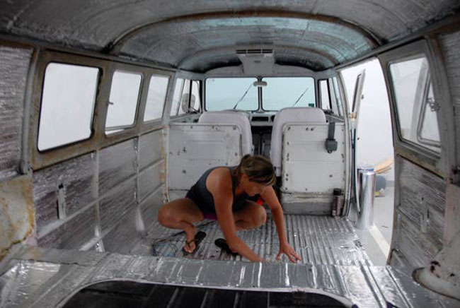 Dangerz, Volkswagen, green travel, retrofit, solar panels, RV, camper, Pan-American Highway, VW, design, eco-friendly materials,