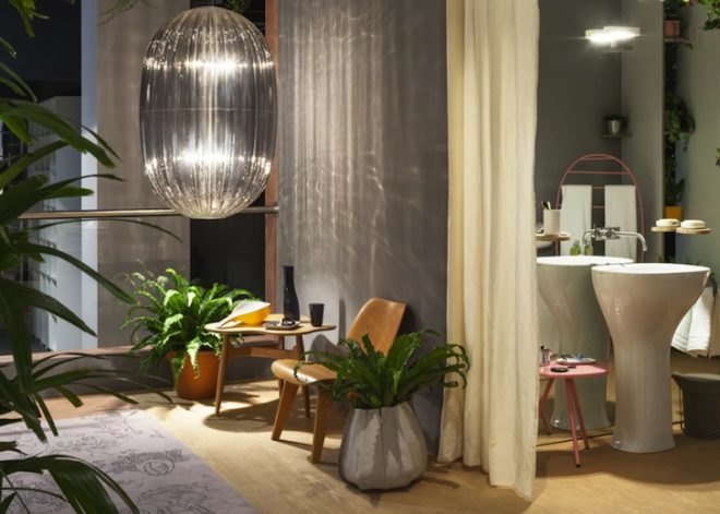 IMM Cologne, Luca Nichetto, Das Haus, the house of the future, green design, sustainable design, eco-design, California modernist architecture, Japanese design, living homes, interior garden, daylighting, energy efficiency