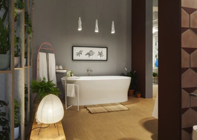 IMM Cologne, Luca Nichetto, Das Haus, the house of the future, green design, sustainable design, eco-design, California modernist architecture, Japanese design, living homes, interior garden, daylighting, energy efficiency