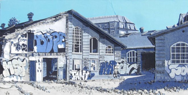 denimu, blue jeans, art, ian berry, denim, blue, sweden, landscape, interior