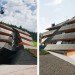 Larch, copper, pre-oxidized copper, vernacular, planning regulations, mountain homes, luxurious mountain getaway, Italy, Dolomite Mountains, Dolomitenblick, PLASMA Studio, green design, sustainable design, eco-design, daylighting, solar gain