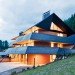 Larch, copper, pre-oxidized copper, vernacular, planning regulations, mountain homes, luxurious mountain getaway, Italy, Dolomite Mountains, Dolomitenblick, PLASMA Studio, green design, sustainable design, eco-design, daylighting, solar gain